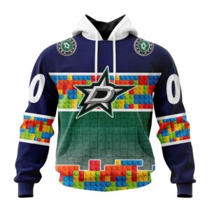 Personalized NHL Dallas Stars Autism…