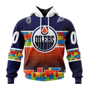 Personalized NHL Edmonton Oilers Autism…