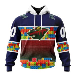 Personalized NHL Minnesota Wild Autism…