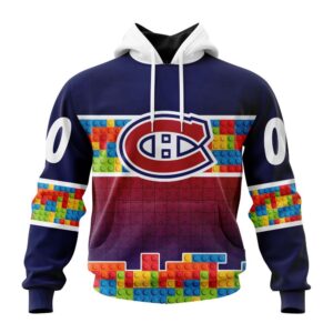 Personalized NHL Montreal Canadiens Autism…