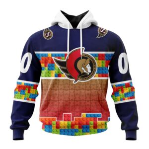 Personalized NHL Ottawa Senators Autism…