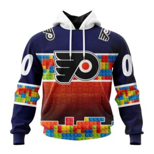 Personalized NHL Philadelphia Flyers Autism…