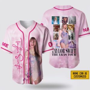 Personalized Name The Eras Tour Taylor Swift Baseball Jersey Shirts