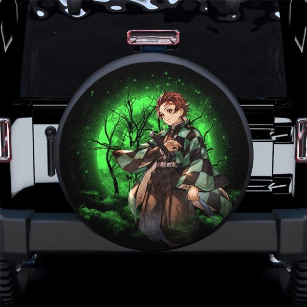 Tanjiro Demon Slayer Spare Tire Cover Gift For Campers