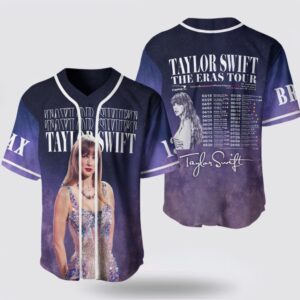 Taylor Swift The Eras Tour Baseball Jersey Shirt