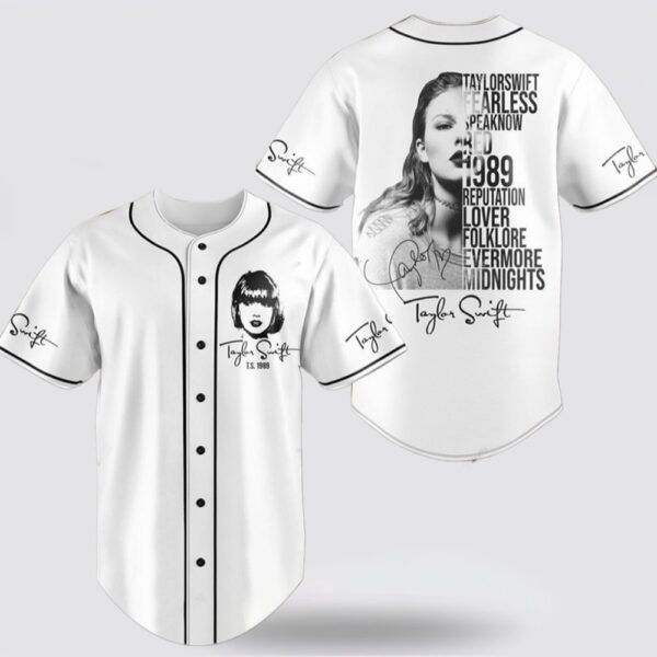 The Eras Tour Taylor Swift Baseball Jersey Shirt