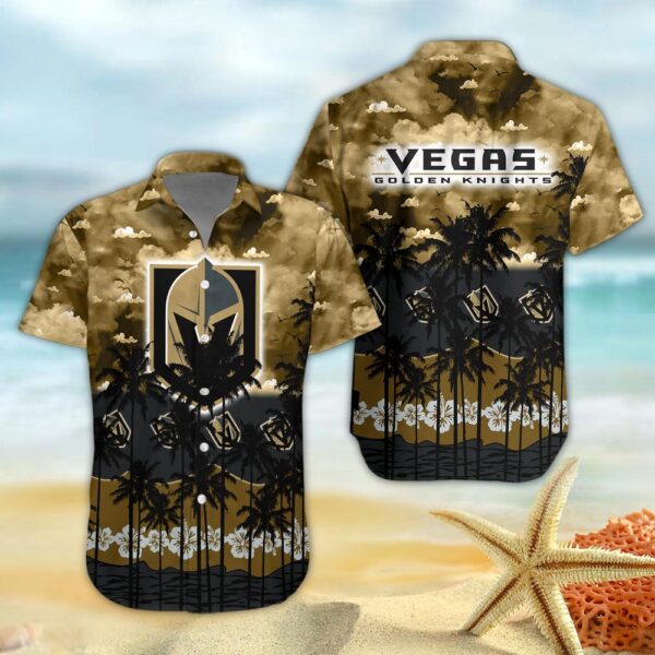 Vegas Golden Knights And Tree Hawaiian Shirt