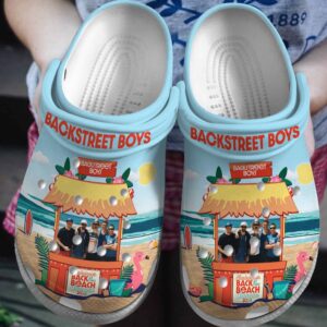 Backstreet Boys Music Clogs Shoes…