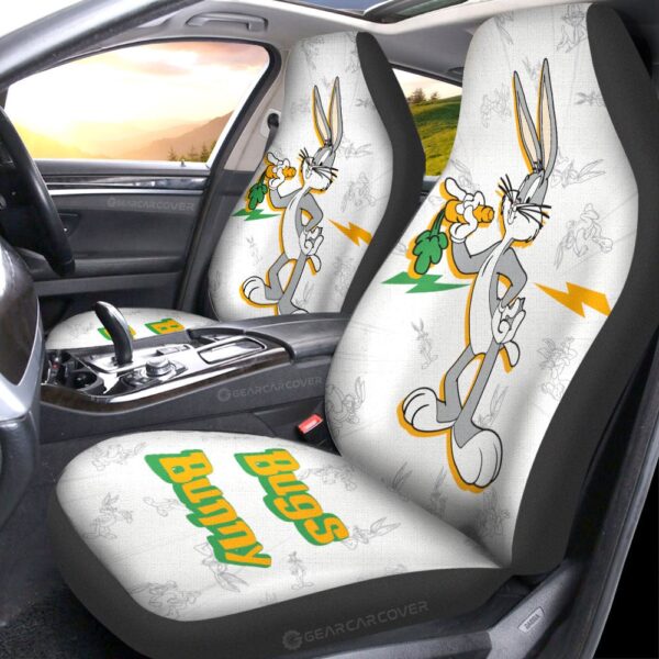 Bugs Bunny Cartoon Car Seat Covers