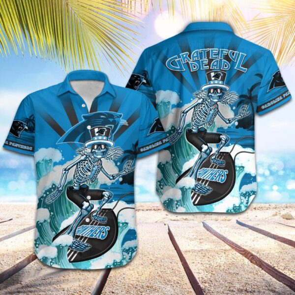 Carolina Panthers NFL Team Hawaiian Shirt