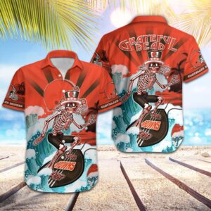 Cleveland Browns NFL Team Hawaiian…