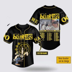 Custom Name And Number Blink-182…