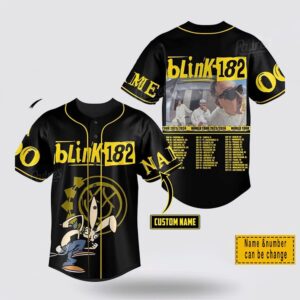 Custom Name And Number Blink-182…