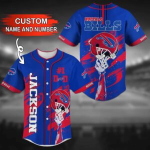 Custom Name And Number Buffalo…