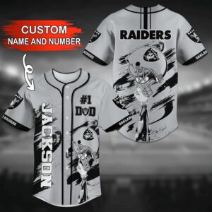 Custom Name And Number Oakland…