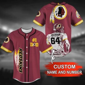 Custom Name And Number Washington…