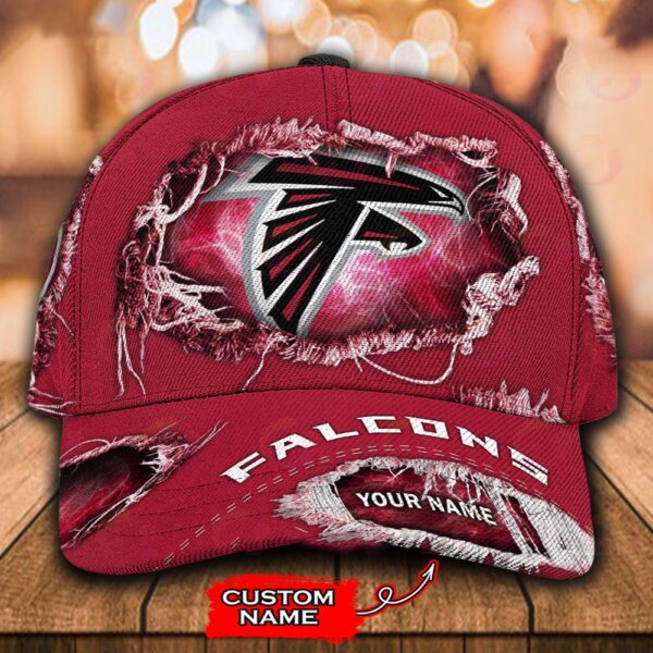 Custom Name Atlanta Falcons NFL Baseball Classic Cap