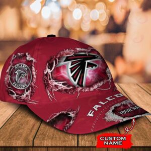 Custom Name Atlanta Falcons NFL Baseball Classic Cap 2