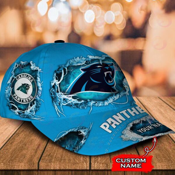 Custom Name Carolina Panthers NFL Baseball Classic Cap