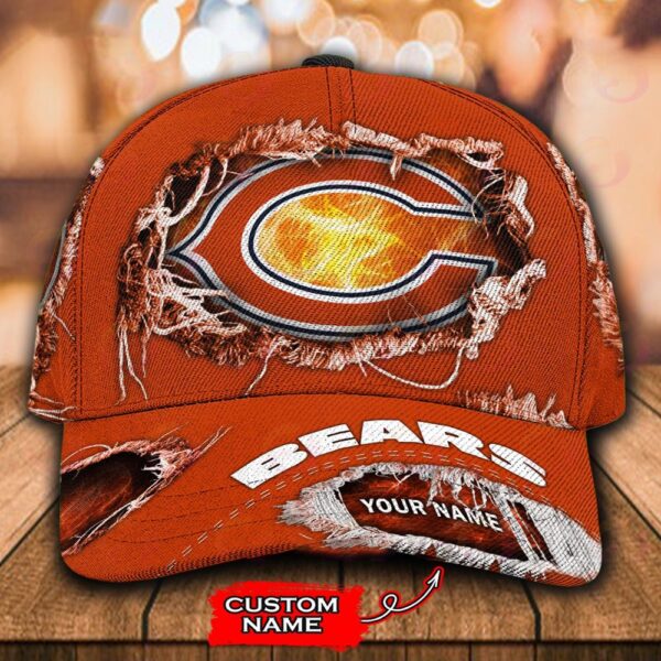 Custom Name Chicago Bears NFL Baseball Classic Cap