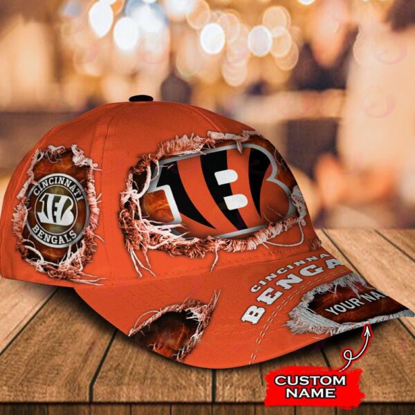 Custom Name Cincinnati Bengals NFL Baseball Classic Cap