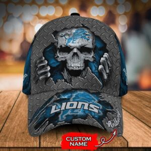 Custom Name Detroit Lions NFL…