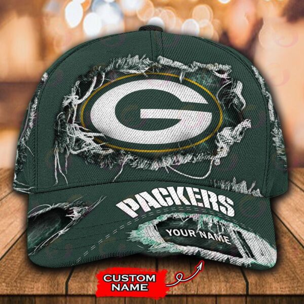 Custom Name Green Bay Packers NFL Baseball Classic Cap