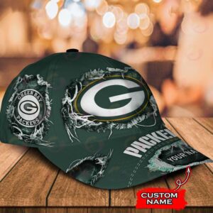 Custom Name Green Bay Packers NFL Baseball Classic Cap 2