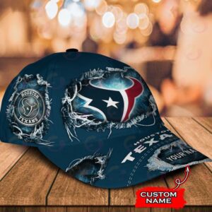 Custom Name Houston Texans NFL Baseball Classic Cap 2