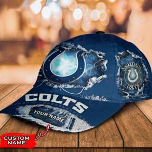 Custom Name Indianapolis Colts NFL Baseball Classic Cap 3