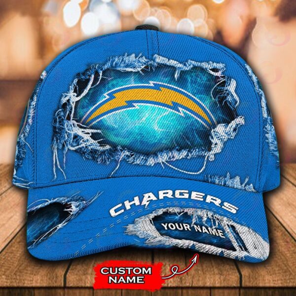 Custom Name Los Angeles Chargers NFL Baseball Classic Cap