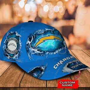 Custom Name Los Angeles Chargers NFL Baseball Classic Cap 2