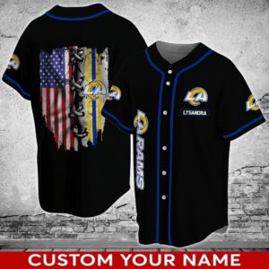 Custom Name Los Angeles Rams…