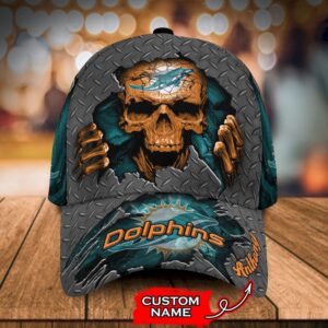 Custom Name Miami Dolphins NFL…