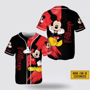 Custom Name Mickey Mouse Red…