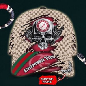 Custom Name NCAA Alabama Crimson…