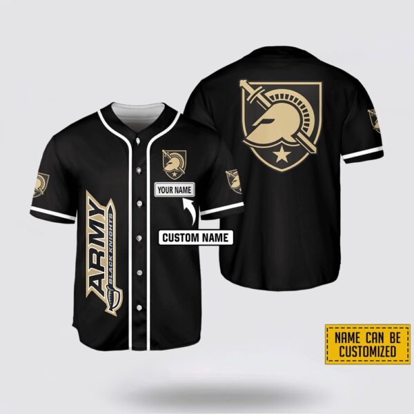 Custom Name NCAA Army Black Knights Baseball Jersey Shirt