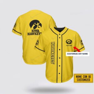 Custom Name NCAA Iowa Hawkeyes…