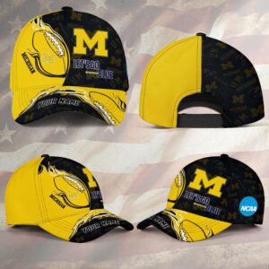 Custom Name NCAA Michigan Wolverines…