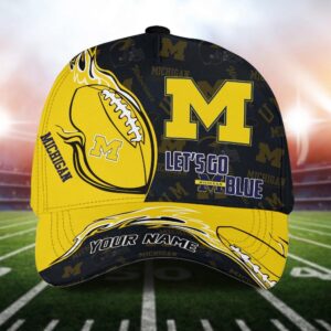 Custom Name NCAA Michigan Wolverines…