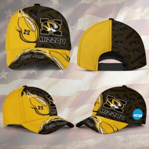 Custom Name NCAA Missouri Tigers Baseball Cap 2 1