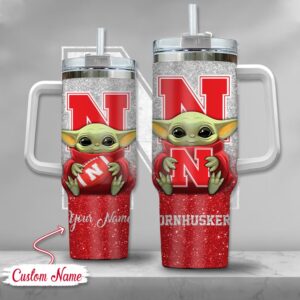 Custom Name NCAA Nebraska Cornhuskers…