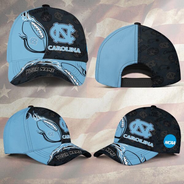 Custom Name NCAA North Carolina Tar Heels Baseball Cap