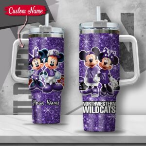 Custom Name NCAA Northwestern Wildcats…