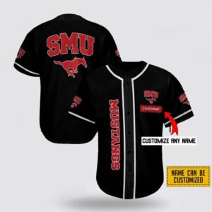 Custom Name NCAA SMU Mustangs…