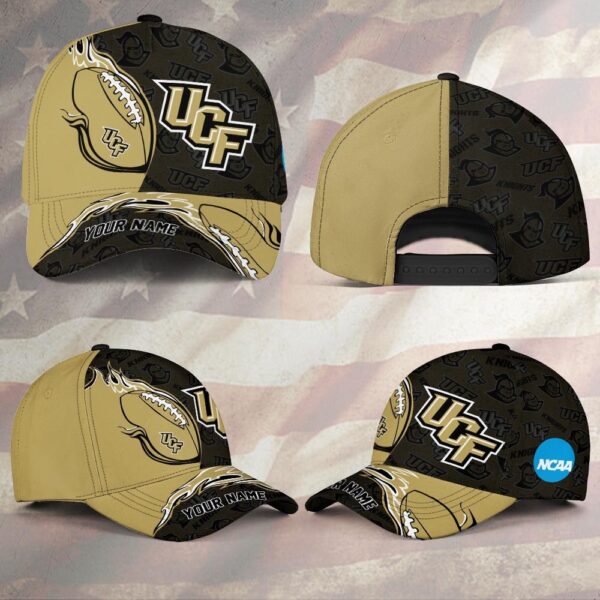 Custom Name NCAA UCF Knights Baseball Cap