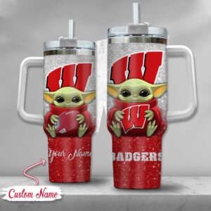 Custom Name NCAA Wisconsin Badgers…