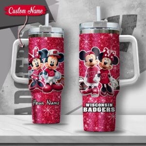 Custom Name NCAA Wisconsin Badgers…