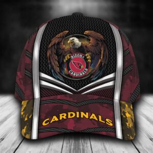 Custom Name NFL Arizona Cardinals Baseball Cap Print 1