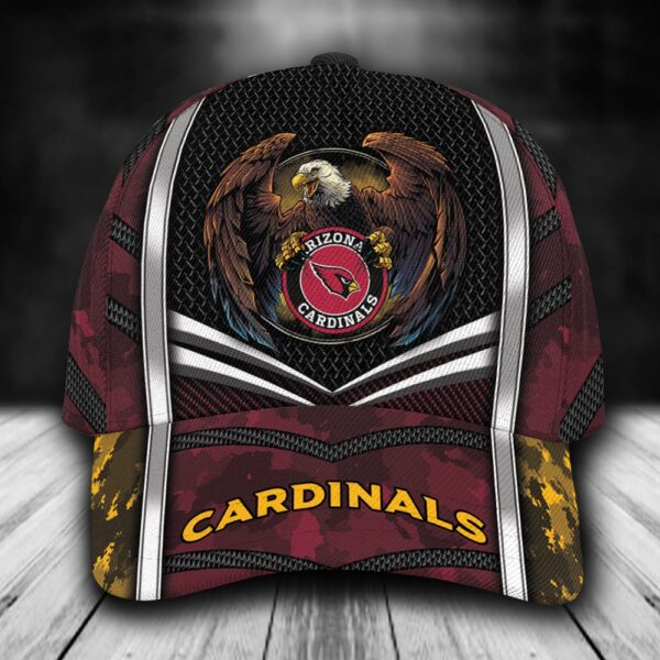 Custom Name NFL Arizona Cardinals Baseball Cap Print